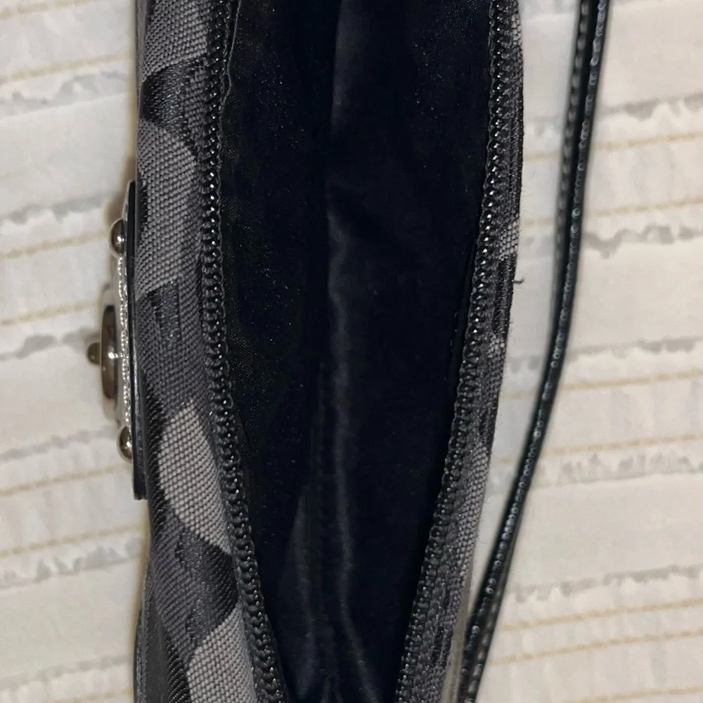 Coach Black Monogram Clutch - Picture 4 of 4
